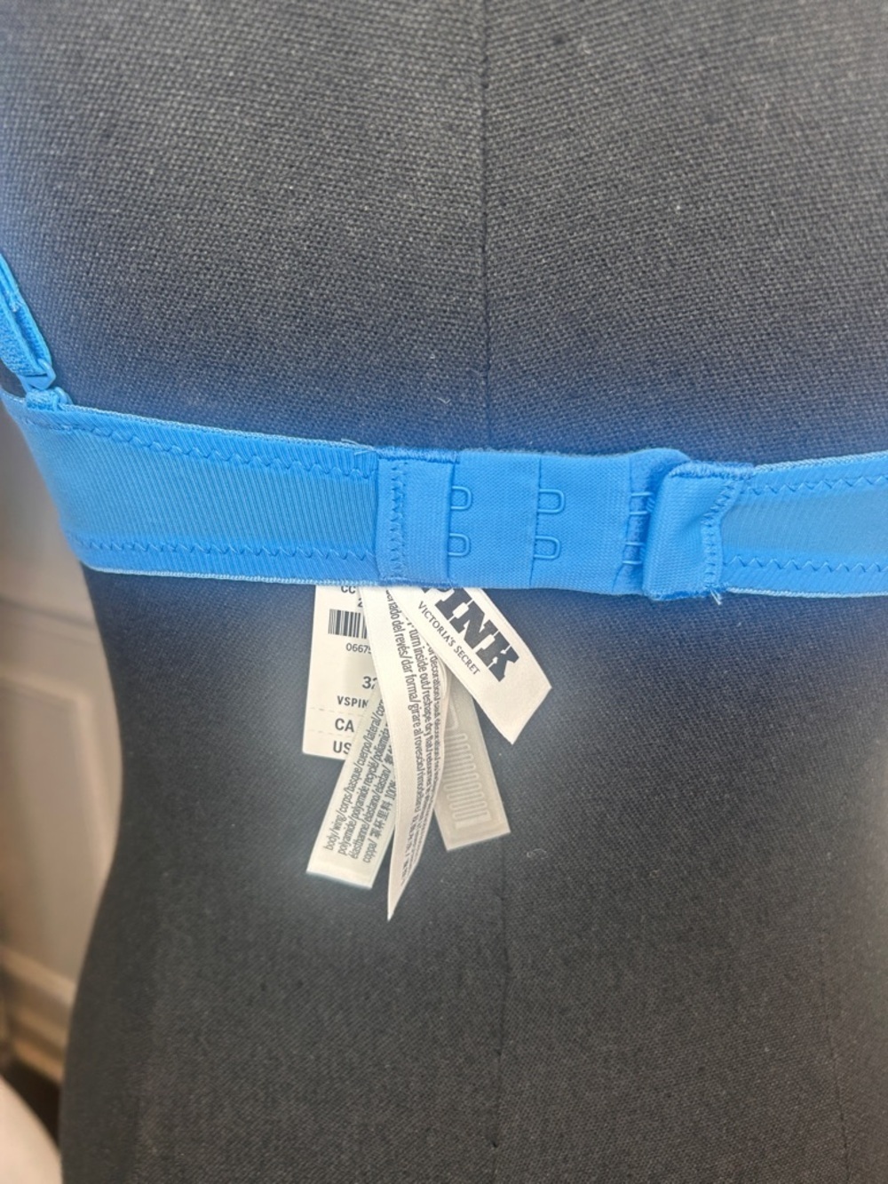 Pink Victoria's Secret Womens Wear Everywhere Push Up Bra Size 32C Teal Blue - Picture 8 of 13